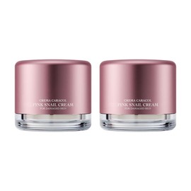 Cremacara Call Pink Snale Snail Cream 50ml 2 / 크레마카라콜 핑크 스네일 달팽이 크림 50ml 2개