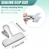 Bag Clips, 20 Pack Stainless Steel Chip Clips for Food,