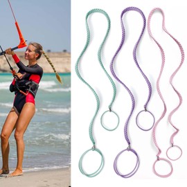 3 Packs 35" Elastic Hair Ties for Thick Hair, Strong Braided Hair Bands for Women's Hair Long Ponytail Holders Stretchy Pony Tail Wrap Hair Tie for Swimming Motorcycle Rides Sports Beach Water Wind