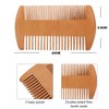 Blue ZOO 4pcs Beard Kit Shaving Knife Blade Double Sided