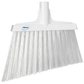 Vikan 29145 Broom,Angle Cut,Stiff,11",PP/PET,White