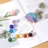 Multicoloured Feng Shui Faceted Crystal Ball Prism 30 mm Suncatcher