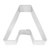 Unbranded Alphabet Letter A 2.75'' Cookie Cutter Metal Kids Name