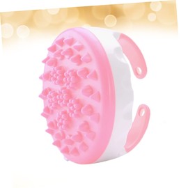 Healeved 2pcs Portable Massager Bristle Brush Handheld Massage Brush for Body Cellulite Reduction Beauty Tools