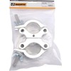 Riggatec Double Clamp Swivel Coupler Narrow Silver up to 200