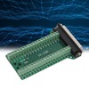 DB37 Breakout Connector Terminal Board Straight PCB Insulated Anti Interference