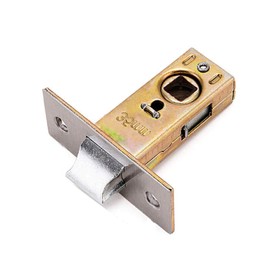 HATOOLHA® Tubular door bolt for use with sprung door handles (flat 30mm)
