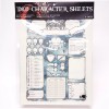 Character DnD 5e 3-Healer Class Packs Character Sheet Sets Dungeons