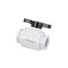 Barrow Mini Water stop valve - White main body +