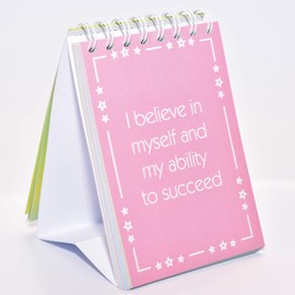 52 Positive Affirmation Desktop Cards to Help You Live a More Mindful Life & Manifest Positive Thoughts (Pastel)