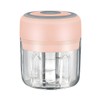 PINK - Mini Electric Food Processor and Garlic Chopper -