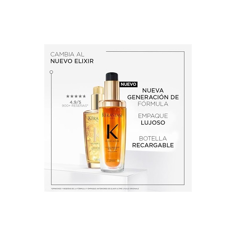 KÉRASTASE Elixir Ultime L’Huile Aceite Capilar Hidratante Nutre el cabello