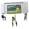 KOMBIUDA 3pcs Folding Projector Screen Portable Projection Curtain for Indoor