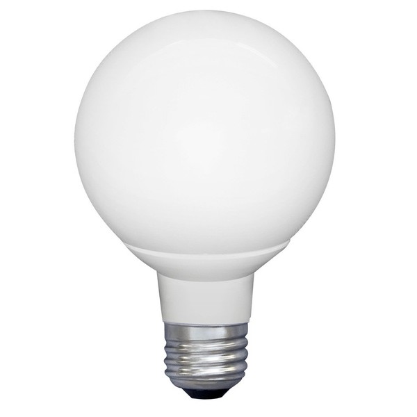 Goodlite G-83376 7W LED G25 Omni Directional 300 Degree Globe Light, 60W Equivalent 550 Lumens Warm White 30K, Dimmable