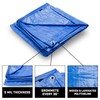 Grizzly Tarps by B-Air 9' x 12' Large Multi-Purpose Waterproof