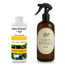 Jabón Potásico con Extracto de Ajo para Plantas