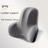 Memory Foam Lumbar Support Cushion for Car & Office Chair