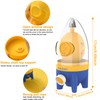 Egg Scrambler Shaker, Egg Mixer, Quick Golden Manual Egg Mixer,