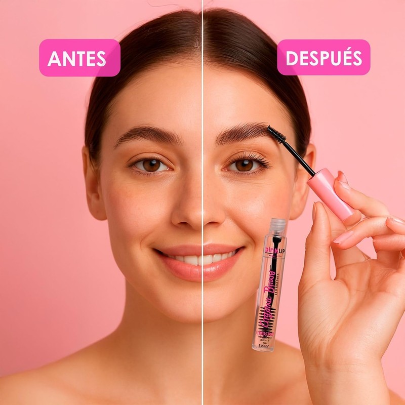 Pink Up Organic Brows Gel Transparente para Peinar la Ceja