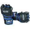 Elite Leather Gym Gloves with Built in 2" Wide Wrist