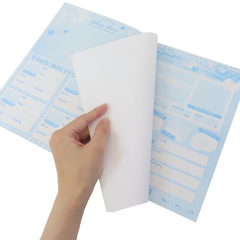 Holiday Morning [B5 White Blank Notebook] Liberty Book Coolia Back