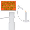 Polygem LCR Injection Ports for Concrete Repair, 7-Pack with Attached