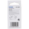 Casio 12mm Label Printer Cartridge Black Print on White Tape