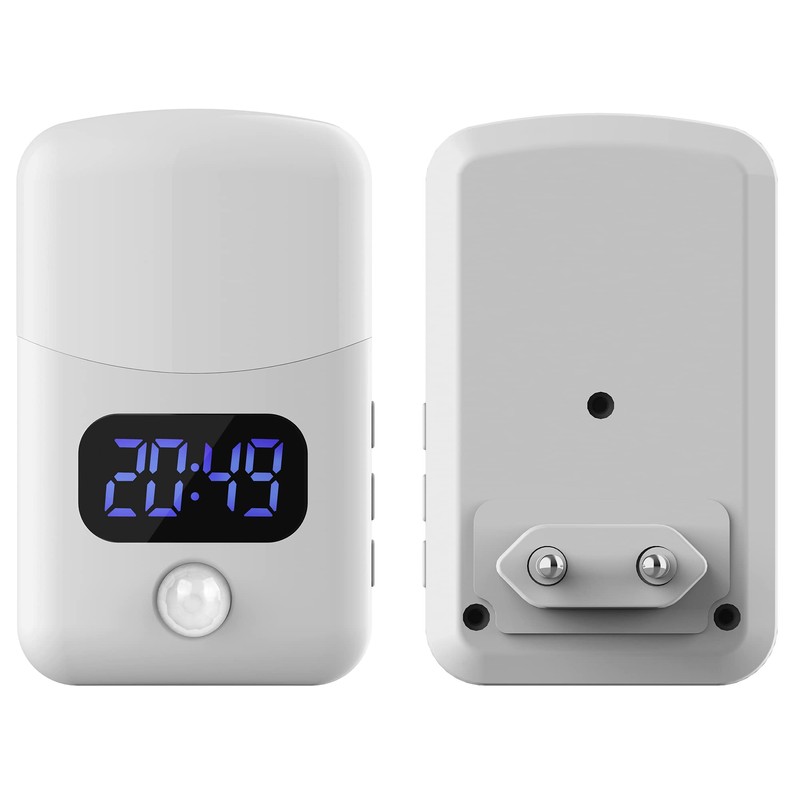 Northpoint LED Nachtlicht mit integriertem Wecker und Bewegungsmelder