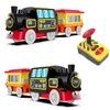 Motorized Train for Wooden Track, Remote Control Train with Magnetic