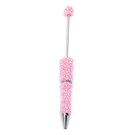【P160】5pcs Beadable Pens in Solid Colors with Rhinestones and Flatback Pearls:_SL509005