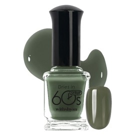 With Shan 60 Second Nail Polish, M178 Mugwort Rice Cake Syrup, 9ml, 1 Piece / 위드샨 60초 매니큐어, M178 쑥떡시럽, 9ml, 1개