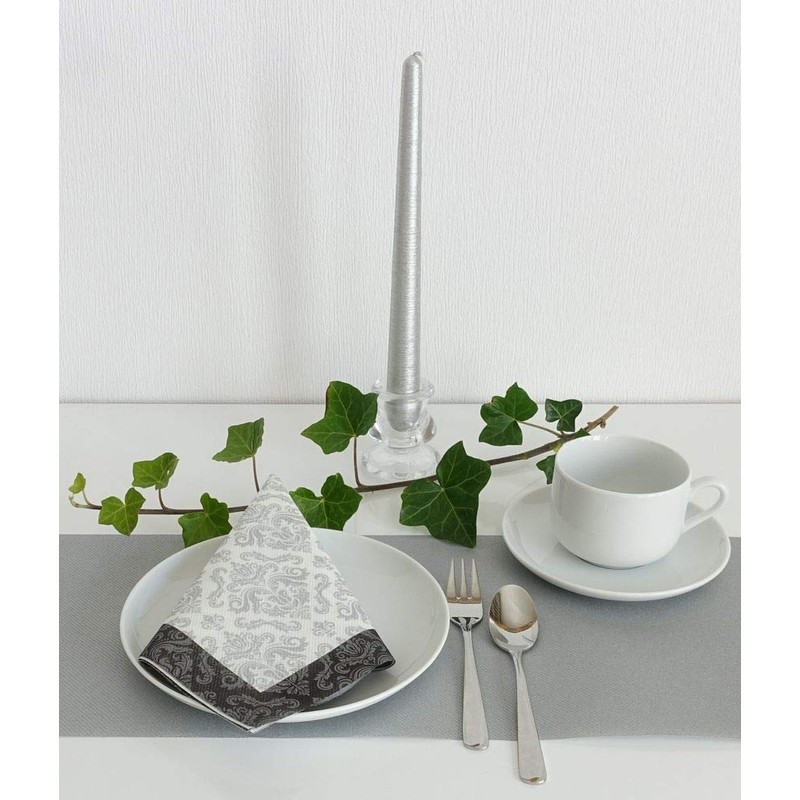 50 APARTina Napkins Ornament 33 x 33 cm Fabric-Like Airlaid