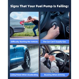 ECCPP Fuel Pump Replacement AJ511335Z, E8584M, SP4007M, P76312M Compatible with Mazda MPV 2002 2003 2004 2005 2006 V6 3.0L Gas