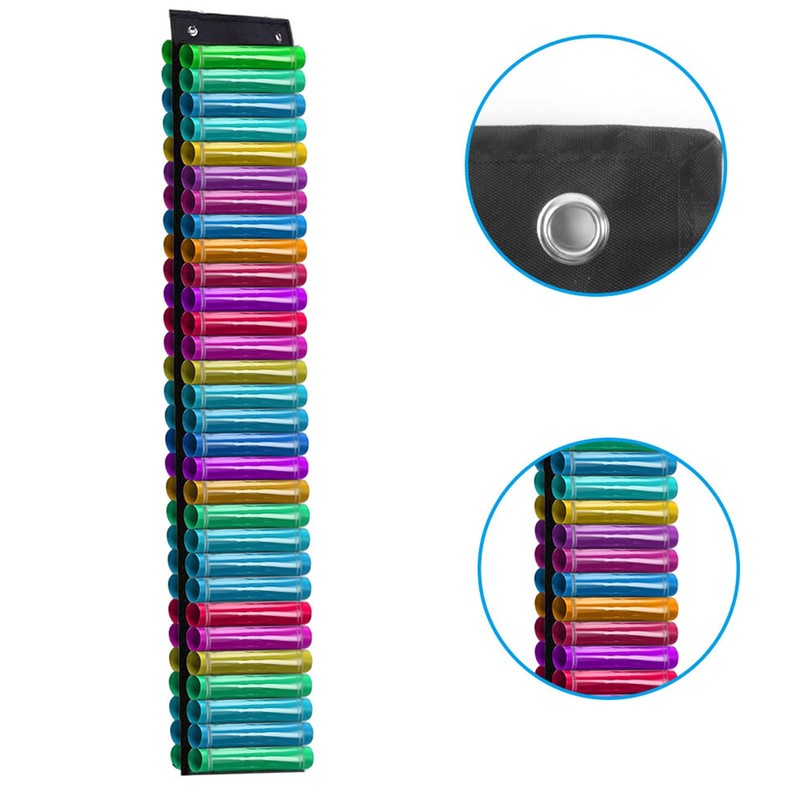 Sonhomay Vinyl Roll Holder Vinyl Roll Organizer with 60 Compartments