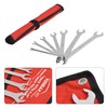 WINMAX TOOLS AUTOMOTIVE Open End Ratcheting Wrench Set, 7PCS Metric