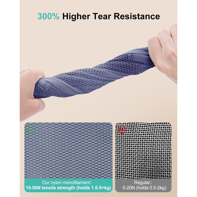 ECOHUB 4pcs Compression Packing Cubes, Recycled 300% Higher Anti-tear Packing