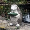 25 cm Standing Hatty Hedgehog Resin Garden Ornament …