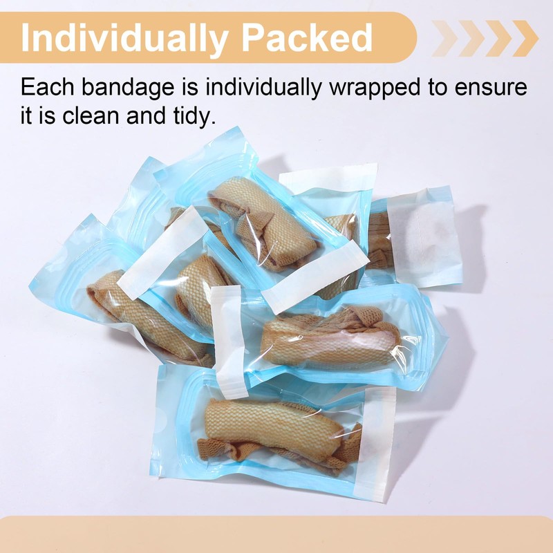 Elasticated Nose Bandage, Nasal Dressing Holder, Individually Wrapped for Post-Surgery