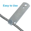 LifCratms 1 Pack Fence Wire Twister for T Post Clips，Stainless