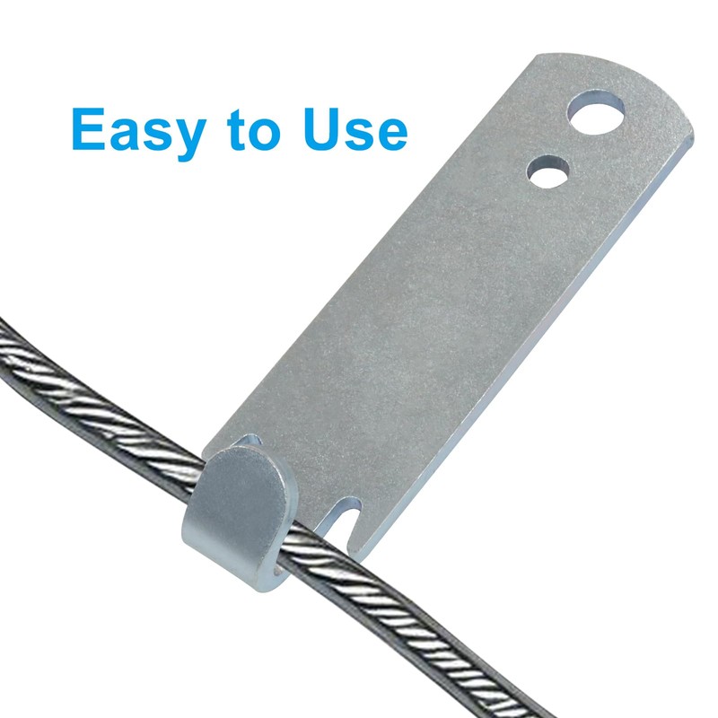 LifCratms 1 Pack Fence Wire Twister for T Post Clips，Stainless