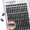 Lash Clusters Wispy Eyelash Clusters Natural D curl Cluster Eyelash