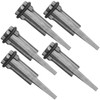 5 Packs of Heavy Duty Wedge and Feather Shims, Abuff