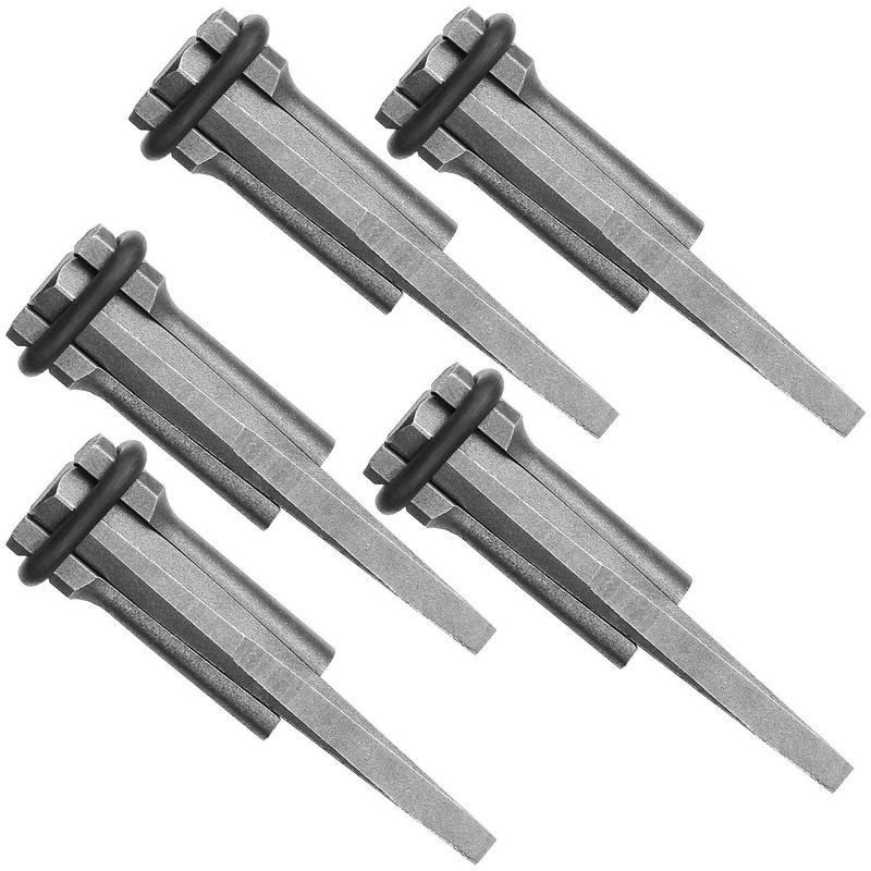 5 Packs of Heavy Duty Wedge and Feather Shims, Abuff