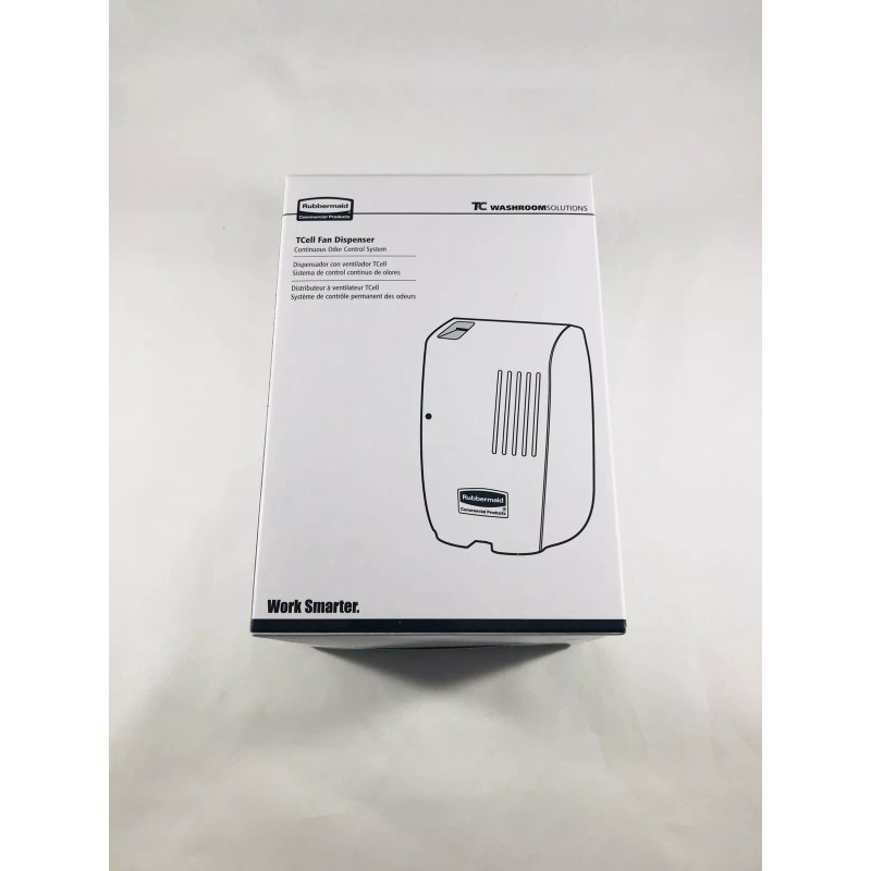 Rubbermaid Tcell Fan Dispenser (1793544) White