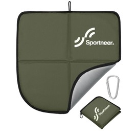 Sportneer Outdoor Seat Cushion, Seat Pad, Outdoor Waterproof Oxford Fabric, Thermal Seat Cushion, Foldable for Camping, Hiking, Stadium and Travel, Grey