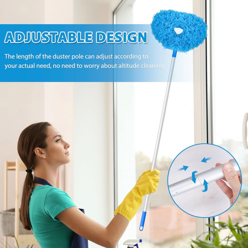 Ceiling Fan Cleaner Duster High Ceiling Extended Fan Blade Cleaner
