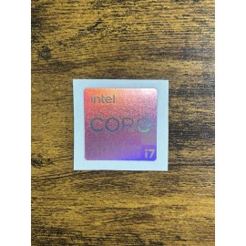 Intel 1x Intel Core i7 Pink Holographic Desktop / Laptop sticker label (NEW)