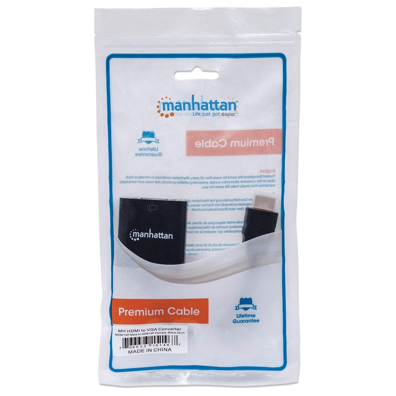 XtremeMac Manhattan ACCITL540 Convertidor Hdmi A Vga -Hdmi, Vga, Micro-Usb,