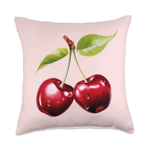 sean jaxx's design Blossom Flowers Fruity Cherry Dum Pattern Throw