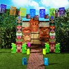 Fun Express 34" - 36" Jumbo Brown Tiki Mask Cardboard